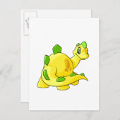 Carte Postale Regarder Chomby jaune (Devant / Derrière)