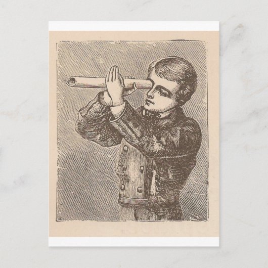 Carte Postale Regarder Les Étoiles (Devant)