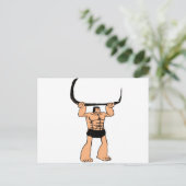Carte Postale Regardez ce Caveman (Debout devant)