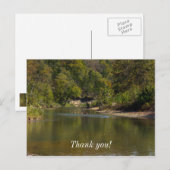 Carte Postale Regardez en bas de Bryant Creek (Devant / Derrière)