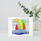 Carte Postale Régate (Debout devant)