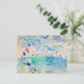 Carte Postale Régates à Cowes | Raoul Dufy (Debout devant)