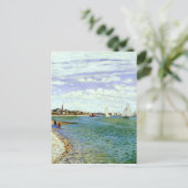 Carte Postale Regatta à Sainte-Adresse par Claude Monet (Debout devant)