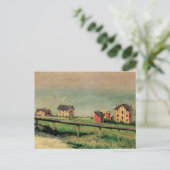 Carte Postale Regatta à Villerville par Gustave Caillebotte (Debout devant)