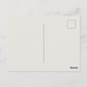 Carte Postale Regency Epistolary Dark Academia Correspondence  (Dos)