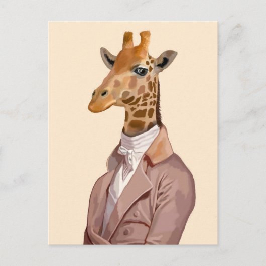 Carte Postale Regency Giraffe 2 (Devant)