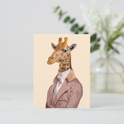 Carte Postale Regency Giraffe 2 (Debout devant)