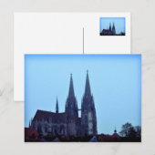 Carte Postale Regensburger Dom, Allemagne (Devant / Derrière)