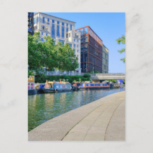 Carte Postale Regent's Canal, Kings Cross, London Postcard