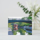 Carte postale Regent's Canal London UK (Debout devant)