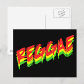 Carte Postale Reggae (Devant / Derrière)