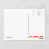 Carte Postale Reggae (Dos)