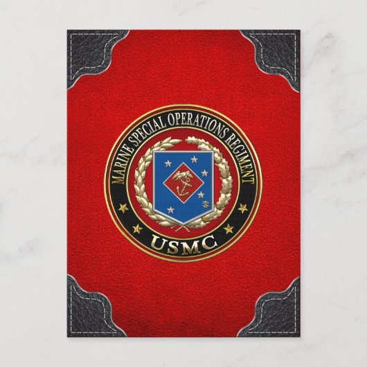 Carte Postale Régiment d'opérations spéciales marines (MSOR) [3D (Devant)