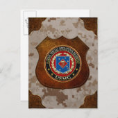 Carte Postale Régiment d'opérations spéciales marines (MSOR) [3D (Devant / Derrière)