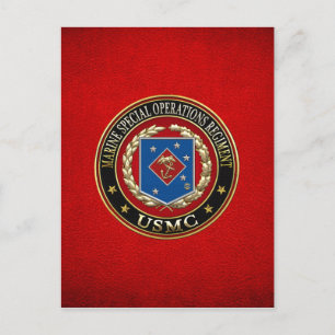 Carte Postale Régiment d'opérations spéciales marines (MSOR) [3D