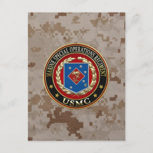 Carte Postale Régiment d'opérations spéciales marines (MSOR) [3D