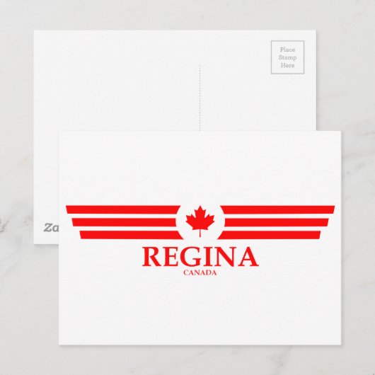 CARTE POSTALE REGINA (Devant / Derrière)