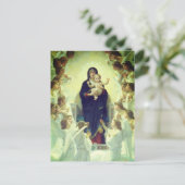 Carte Postale Regina Angelorum - William-Adolphe Bouguereau (Debout devant)