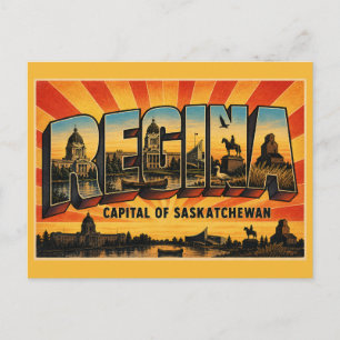 Carte Postale Régina capitale de la Saskatchewan
