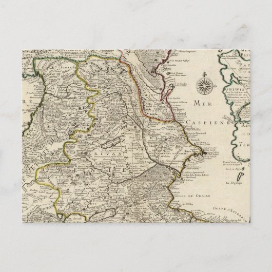 Carte Postale Région de la mer Caspienne (Devant)