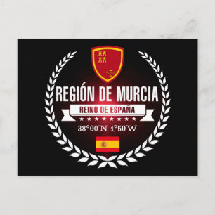 Carte Postale Région de Murcia