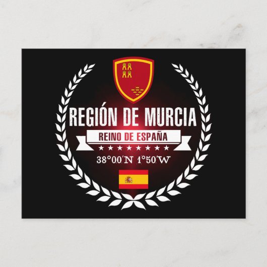 Carte Postale Région de Murcia (Devant)