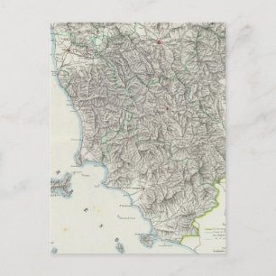 Carte Postale Région de Toscane Italie