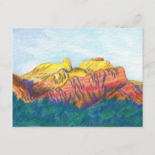 Carte Postale Région de VTT Gooseberry UT (Devant)