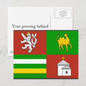 Carte Postale Région Plzen, Tchèque (Devant / Derrière)