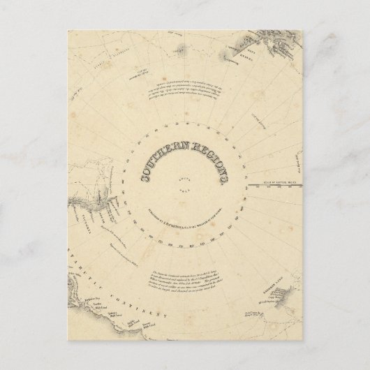Carte Postale Régions du Sud (Devant)