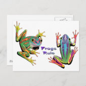 Carte Postale Règle de grenouilles (Devant / Derrière)
