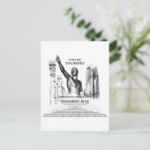 Carte Postale Règle des ingénieurs (Debout devant)