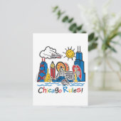 Carte Postale Règles de Chicago (Debout devant)