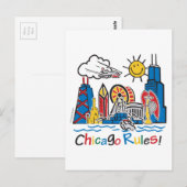 Carte Postale Règles de Chicago (Devant / Derrière)