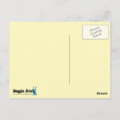 Carte Postale Règles pour le chien contre le stress (Dos)