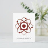 Carte Postale Règles scientifiques ! - Atom (005a) (Debout devant)