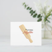 Carte Postale Régleur d'assiette (Debout devant)