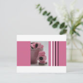 Carte Postale réglisse rose (Debout devant)