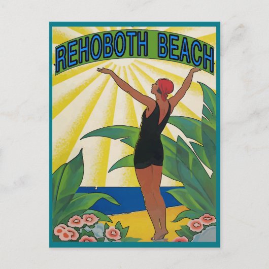 Carte Postale Rehoboth beach Vintage (Devant)
