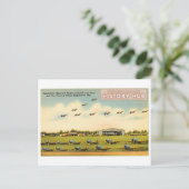 Carte postale Réimpression historique de l'aéropor (Debout devant)