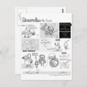 Carte Postale Réincarnation— Comment ça marche (Devant / Derrière)