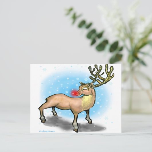 Carte Postale Reinder (Debout devant)