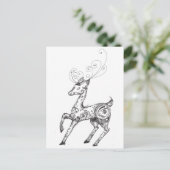 Carte Postale Reinder (Debout devant)