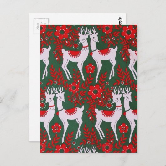 Carte Postale Reinder (Devant / Derrière)