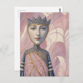 Carte Postale Reine (Devant / Derrière)