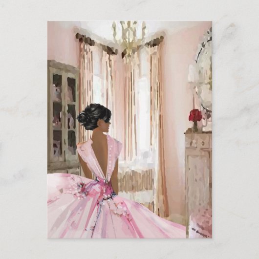 Carte Postale Reine de beauté (Devant)