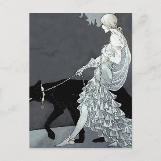 Carte Postale "Reine de la nuit" par Marjorie Miller (Devant)