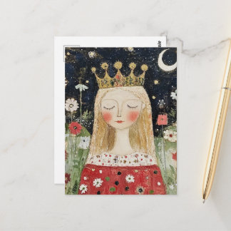 Carte Postale Reine de l'art folklorique