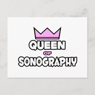 Carte Postale Reine de Sonographie