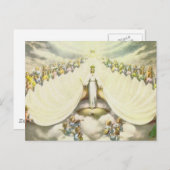 Carte Postale Reine des Anges (Devant / Derrière)
